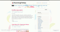 Desktop Screenshot of parentingfundas.wordpress.com