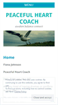 Mobile Screenshot of peacefulhearteft.wordpress.com