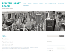 Tablet Screenshot of peacefulhearteft.wordpress.com