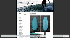 Desktop Screenshot of mayosurfboards.wordpress.com