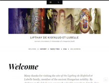 Tablet Screenshot of lipthay.wordpress.com