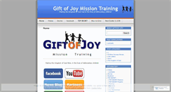 Desktop Screenshot of giftofjoy.wordpress.com