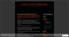 Desktop Screenshot of guitarmais.wordpress.com