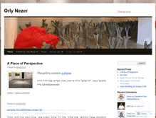 Tablet Screenshot of orlynezer.wordpress.com