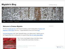 Tablet Screenshot of migdalin.wordpress.com