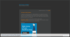 Desktop Screenshot of futureisfiction.wordpress.com