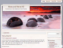Tablet Screenshot of momandmeinnz.wordpress.com