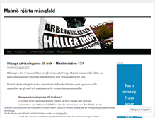 Tablet Screenshot of malmohjartamangfald.wordpress.com