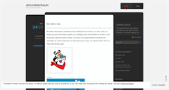 Desktop Screenshot of elmundoschaum.wordpress.com