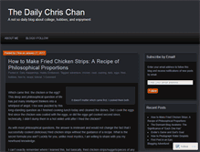 Tablet Screenshot of chrischansoncampus.wordpress.com