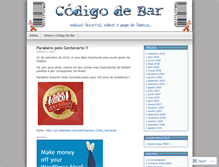 Tablet Screenshot of codigodebar.wordpress.com