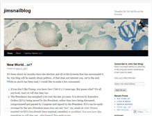 Tablet Screenshot of jimsnailblog.wordpress.com