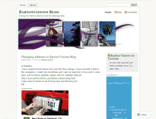 Tablet Screenshot of bartonvisions.wordpress.com