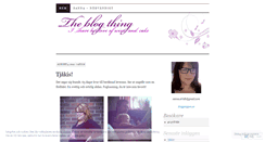 Desktop Screenshot of blogthing.wordpress.com