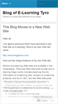 Mobile Screenshot of elearningtyro.wordpress.com