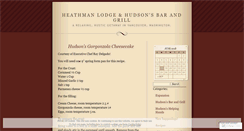 Desktop Screenshot of heathmanlodge.wordpress.com