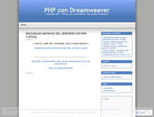 Tablet Screenshot of phpcondw.wordpress.com