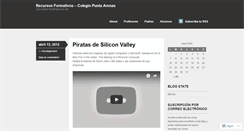 Desktop Screenshot of colegiopuntaarenas.wordpress.com