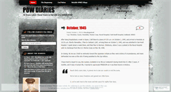 Desktop Screenshot of powdiaries.wordpress.com