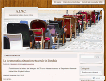 Tablet Screenshot of aincritica.wordpress.com