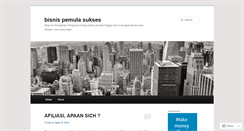 Desktop Screenshot of bisnispemulasukses.wordpress.com