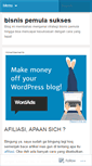Mobile Screenshot of bisnispemulasukses.wordpress.com
