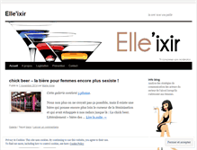 Tablet Screenshot of elleixir.wordpress.com