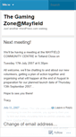 Mobile Screenshot of mayfieldgamingzone.wordpress.com