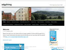 Tablet Screenshot of edgyliving.wordpress.com