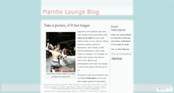 Desktop Screenshot of mambolounge.wordpress.com