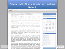 Tablet Screenshot of hazrul7.wordpress.com