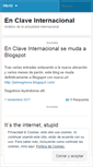 Mobile Screenshot of enclaveinternacional.wordpress.com