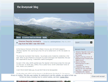 Tablet Screenshot of iloveyousir.wordpress.com