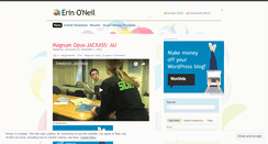 Desktop Screenshot of erinconeil.wordpress.com