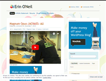 Tablet Screenshot of erinconeil.wordpress.com