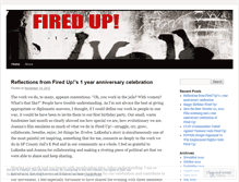 Tablet Screenshot of firedupsf.wordpress.com