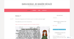 Desktop Screenshot of dariablogue.wordpress.com