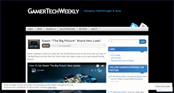 Desktop Screenshot of gamertechweekly.wordpress.com