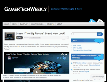 Tablet Screenshot of gamertechweekly.wordpress.com