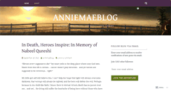 Desktop Screenshot of anniemaeblog.wordpress.com