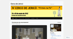 Desktop Screenshot of cercodejerico.wordpress.com