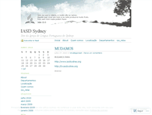 Tablet Screenshot of iasdsydney.wordpress.com
