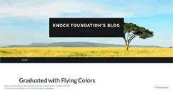 Desktop Screenshot of knockfoundation.wordpress.com