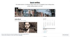 Desktop Screenshot of laurawrites1.wordpress.com