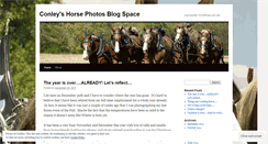 Desktop Screenshot of drafthorsephotos.wordpress.com