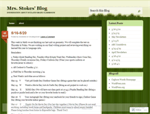 Tablet Screenshot of mrsstokes.wordpress.com