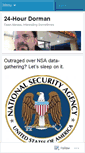 Mobile Screenshot of 24hourdorman.wordpress.com