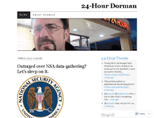 Tablet Screenshot of 24hourdorman.wordpress.com