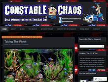 Tablet Screenshot of constablechaos.wordpress.com