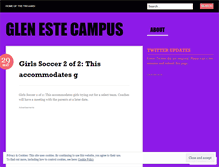 Tablet Screenshot of glenestehs.wordpress.com
